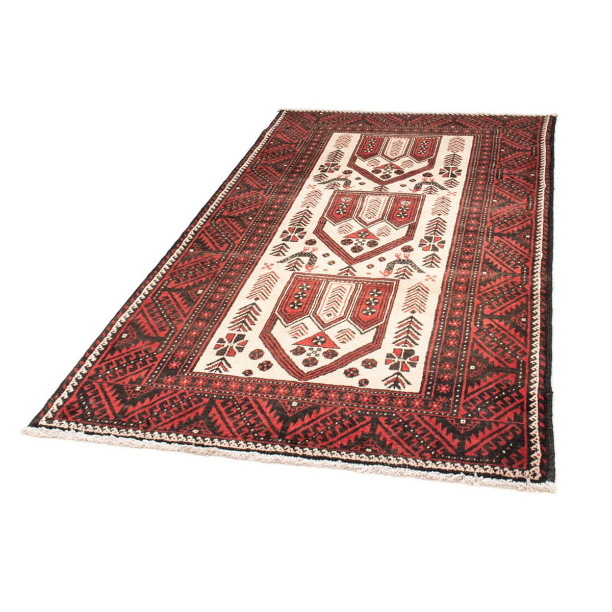 Belutsch Rug - 199 x 115 cm - red