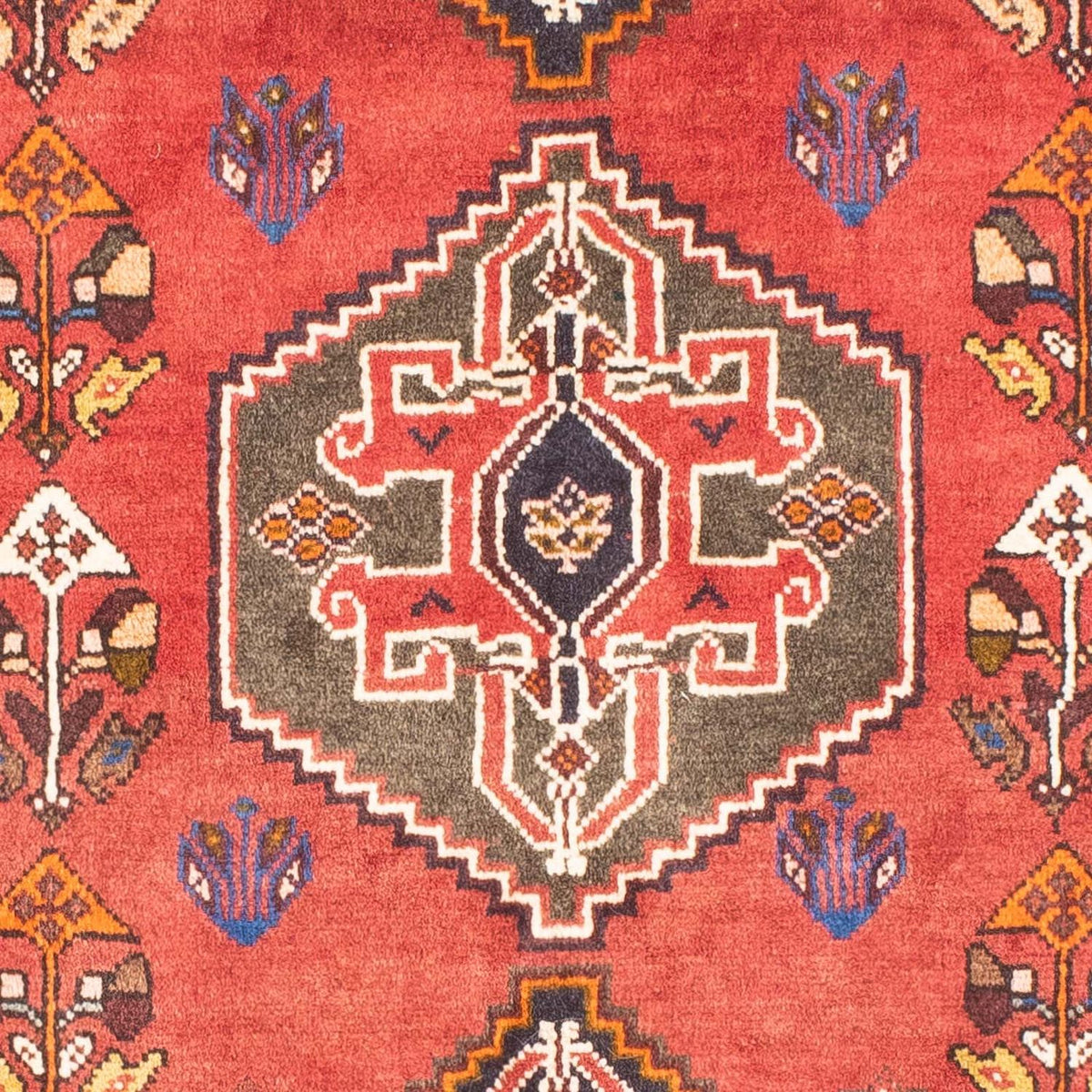 Runner Perser Rug - Nomadic - 164 x 80 cm - dark red