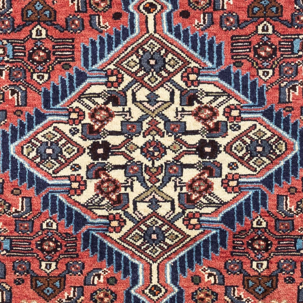 Perser Rug - Nomadic - 125 x 80 cm - light red
