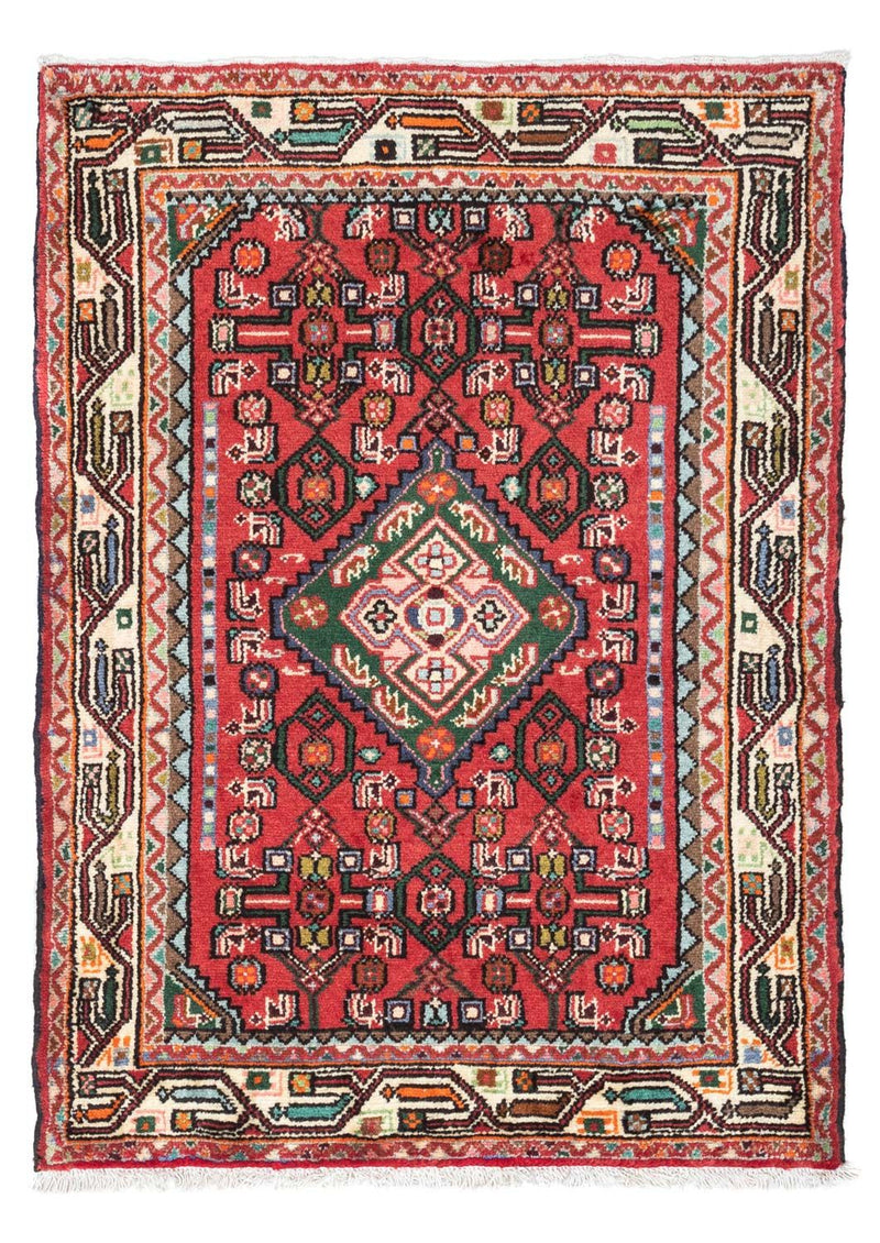 Perser Rug - Nomadic - 121 x 82 cm - red