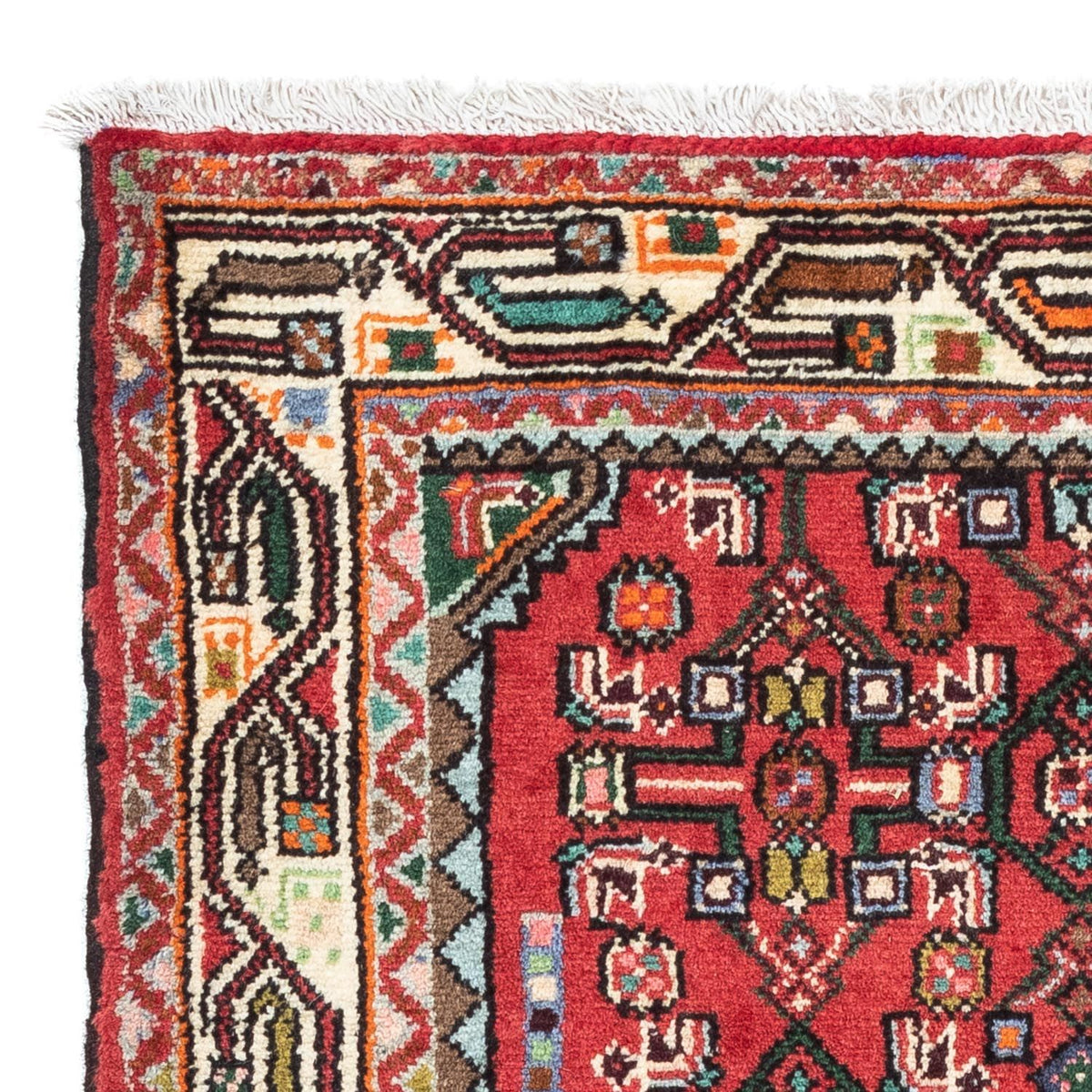 Perser Rug - Nomadic - 121 x 82 cm - red