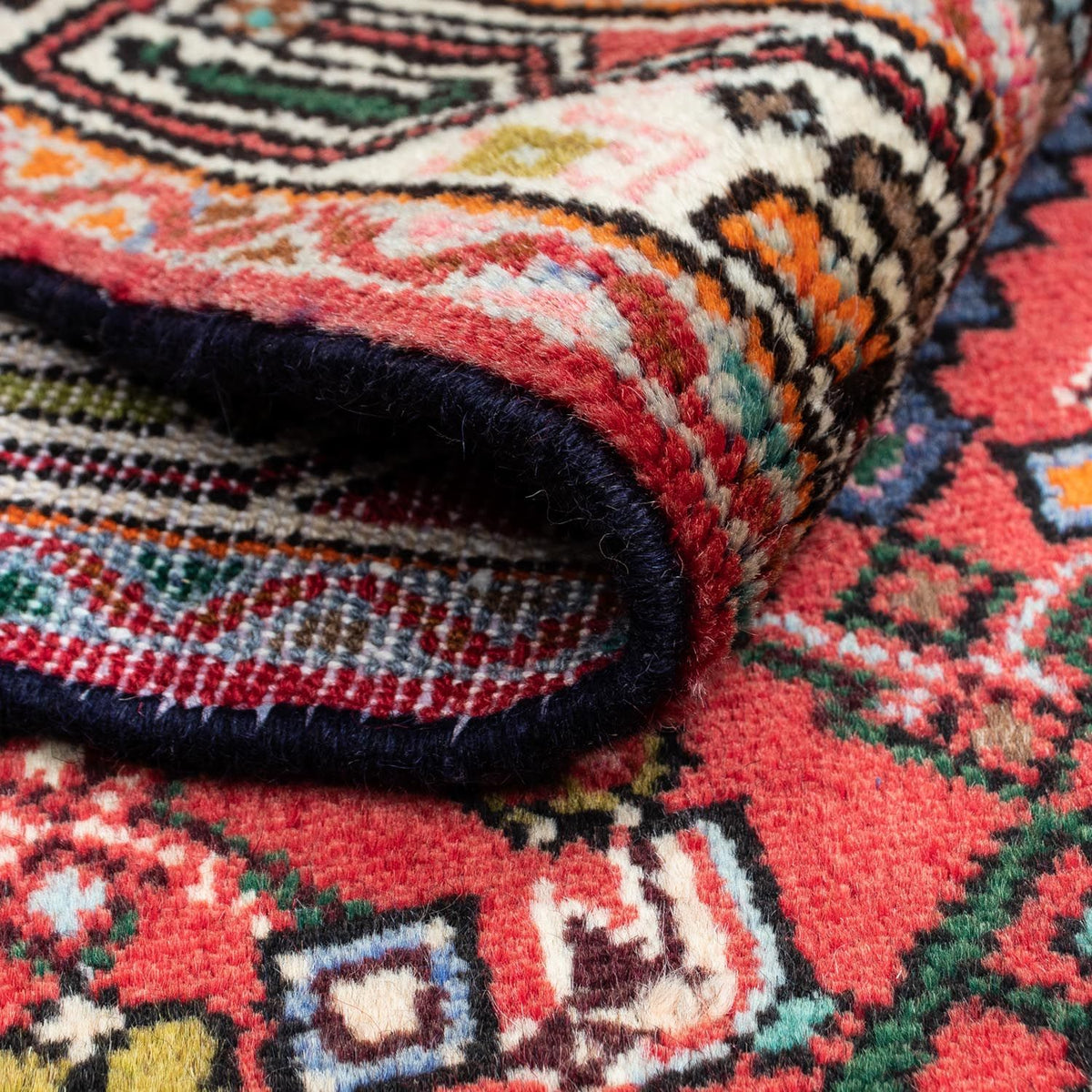 Perser Rug - Nomadic - 121 x 82 cm - red