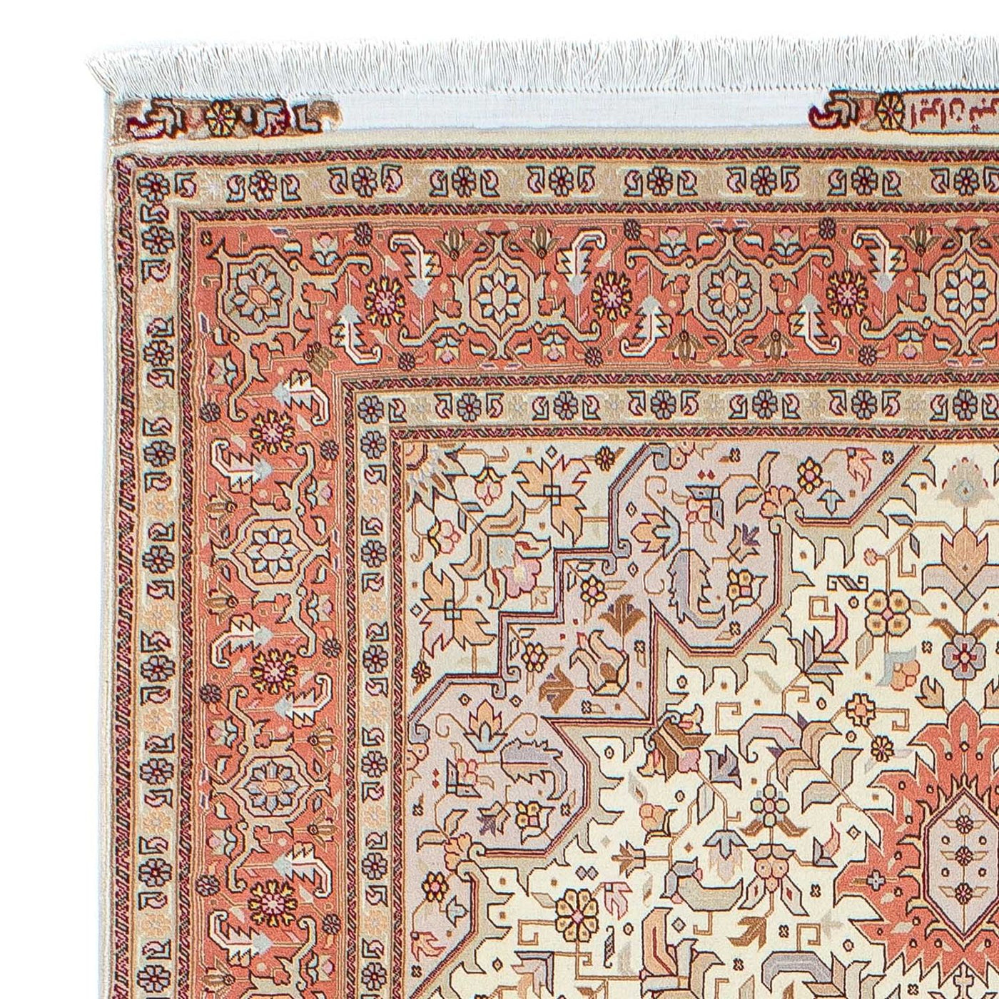Tabriz - 50 Raj Rug 212x148cm - Persian Rugs