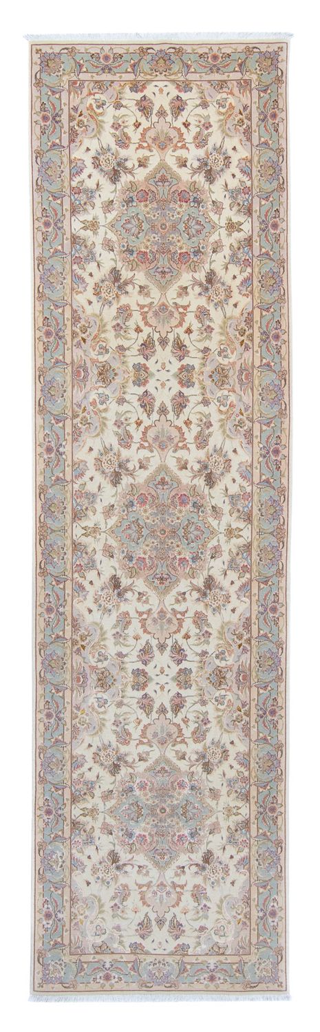 Runner Perser Rug - Tabriz - Royal - 358 x 91 cm - beige