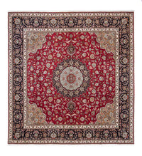 Perser Rug - Tabriz square  - 303 x 300 cm - dark red