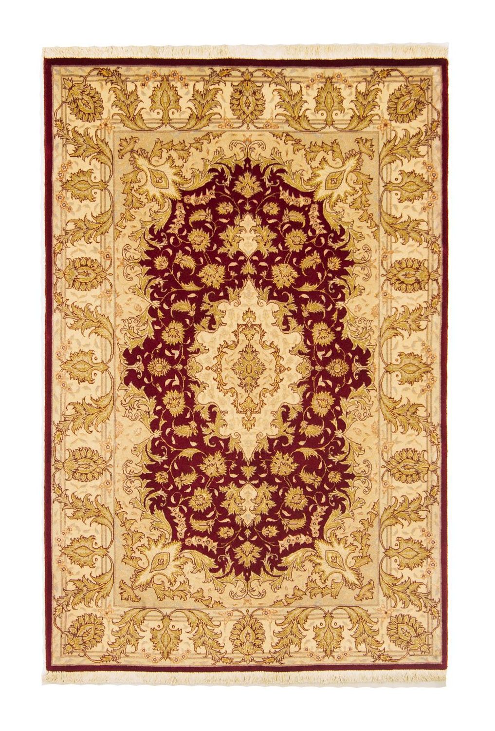 Perser Rug - Tabriz - Royal - 153 x 100 cm - red
