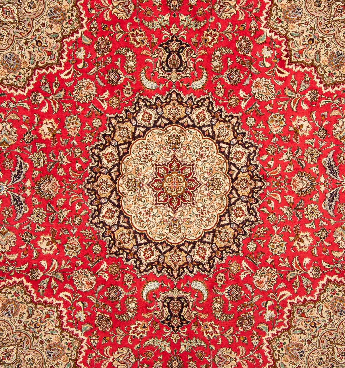 Perser Rug - Tabriz - Royal square  - 257 x 254 cm - red