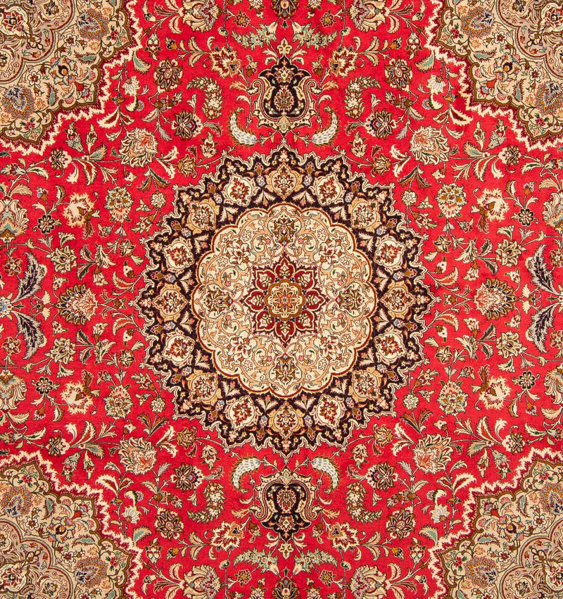 Perser Rug - Tabriz - Royal square  - 257 x 254 cm - red