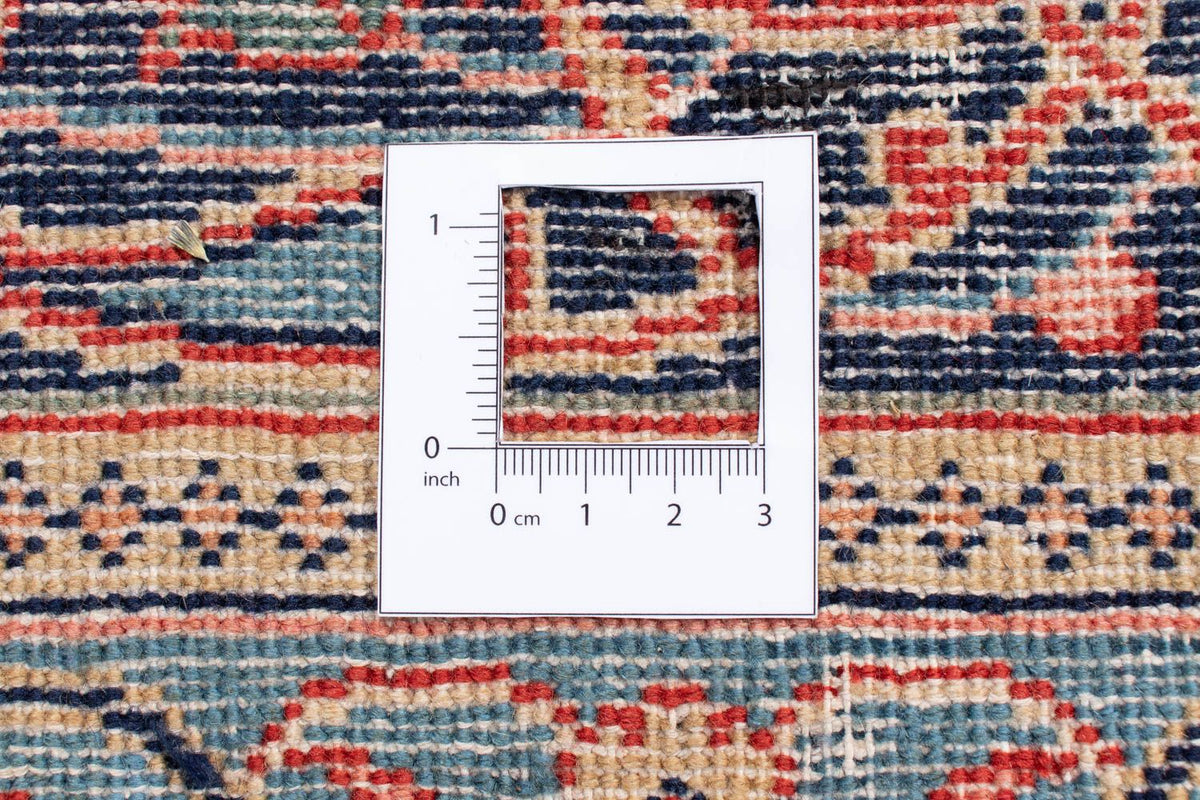 Patchwork Rug - 355 x 270 cm - light red