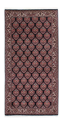 Runner Perser Rug - Bidjar - 200 x 100 cm - dark blue