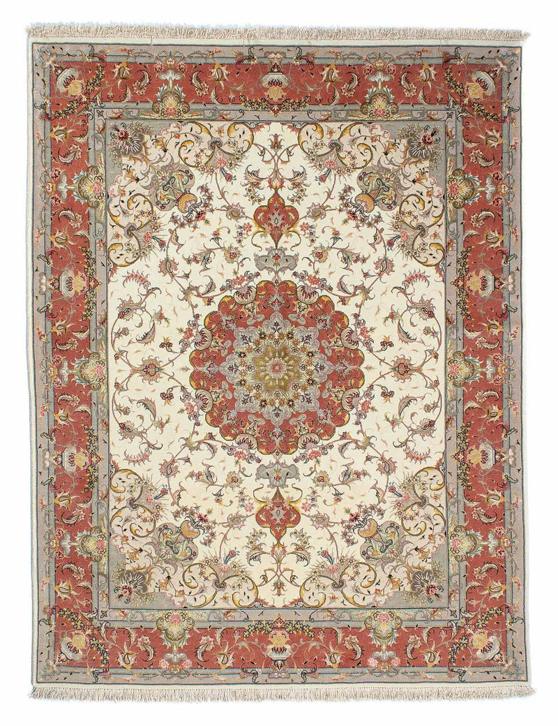 Perser Rug - Tabriz - Royal - 198 x 150 cm - beige