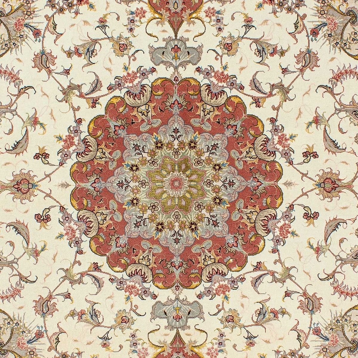 Perser Rug - Tabriz - Royal - 198 x 150 cm - beige