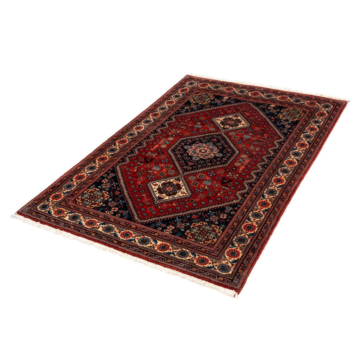 Perser Rug - Nomadic - 147 x 100 cm - dark red