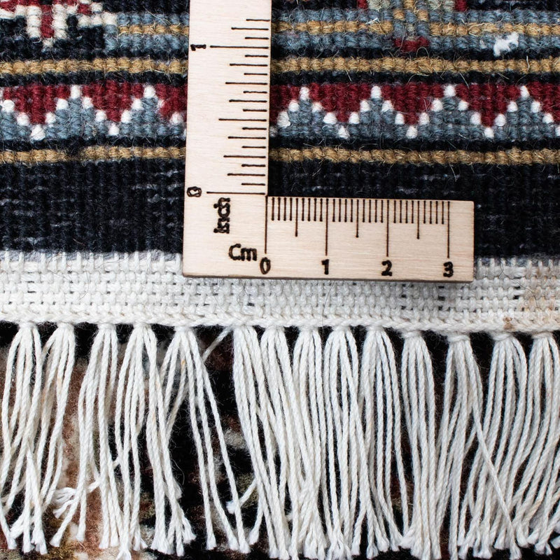 Runner Perser Rug - Tabriz - 201 x 84 cm - dark blue