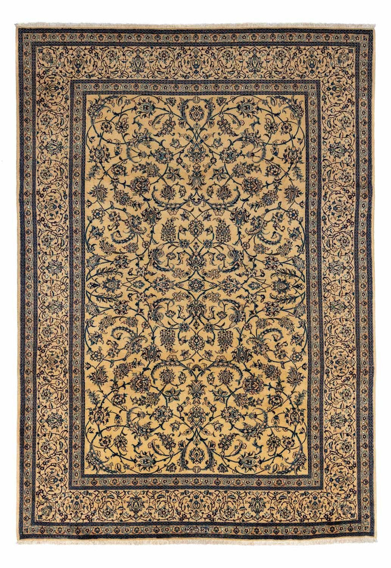 Perser Rug - Nain - Royal - 353 x 248 cm - dark beige