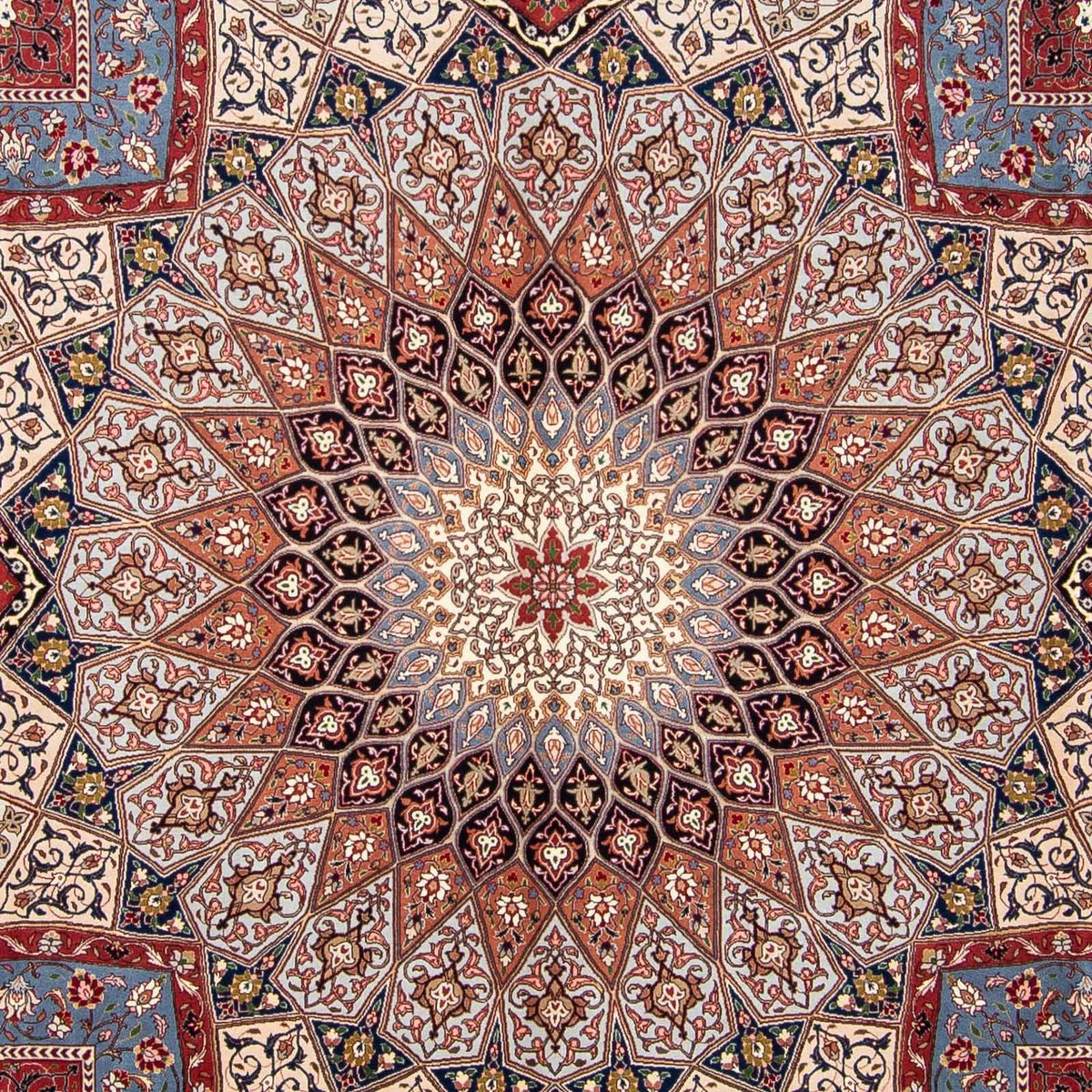 Perser Rug - Tabriz - Royal square  - 300 x 298 cm - multicolored