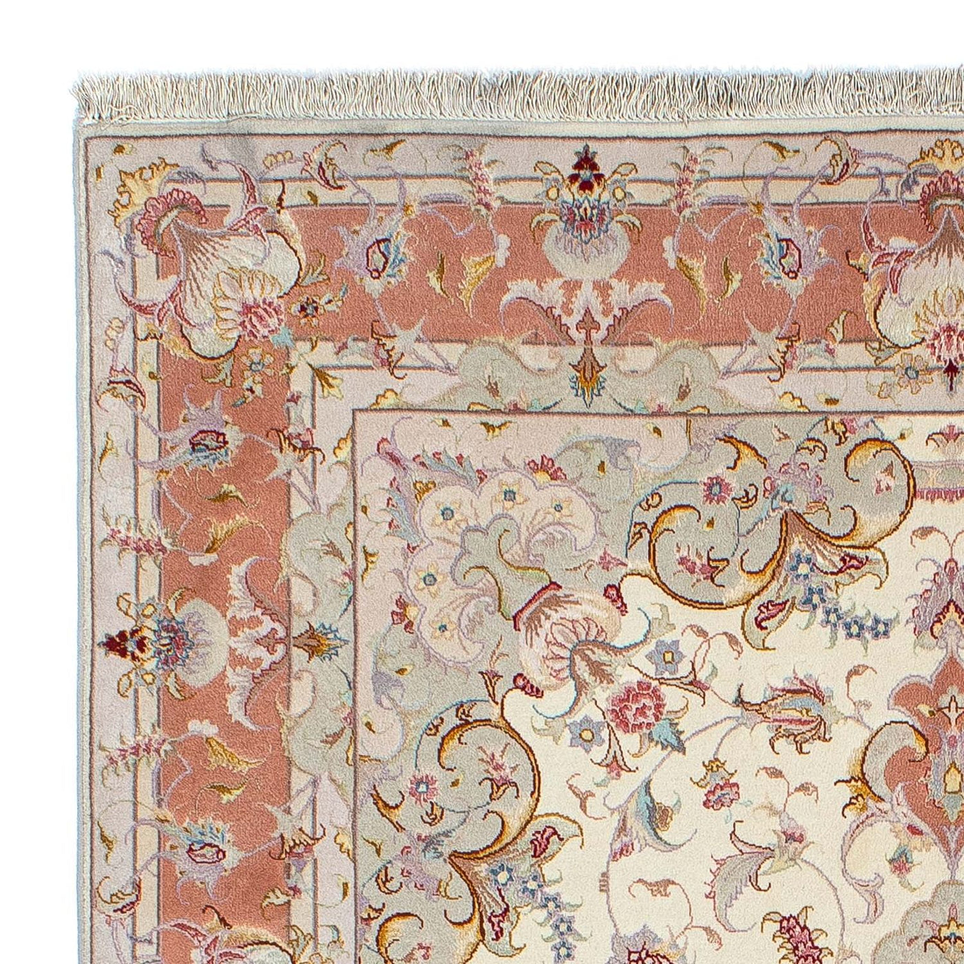 Täbriz - 50 Raj Teppich 205x152cm - Perserteppich