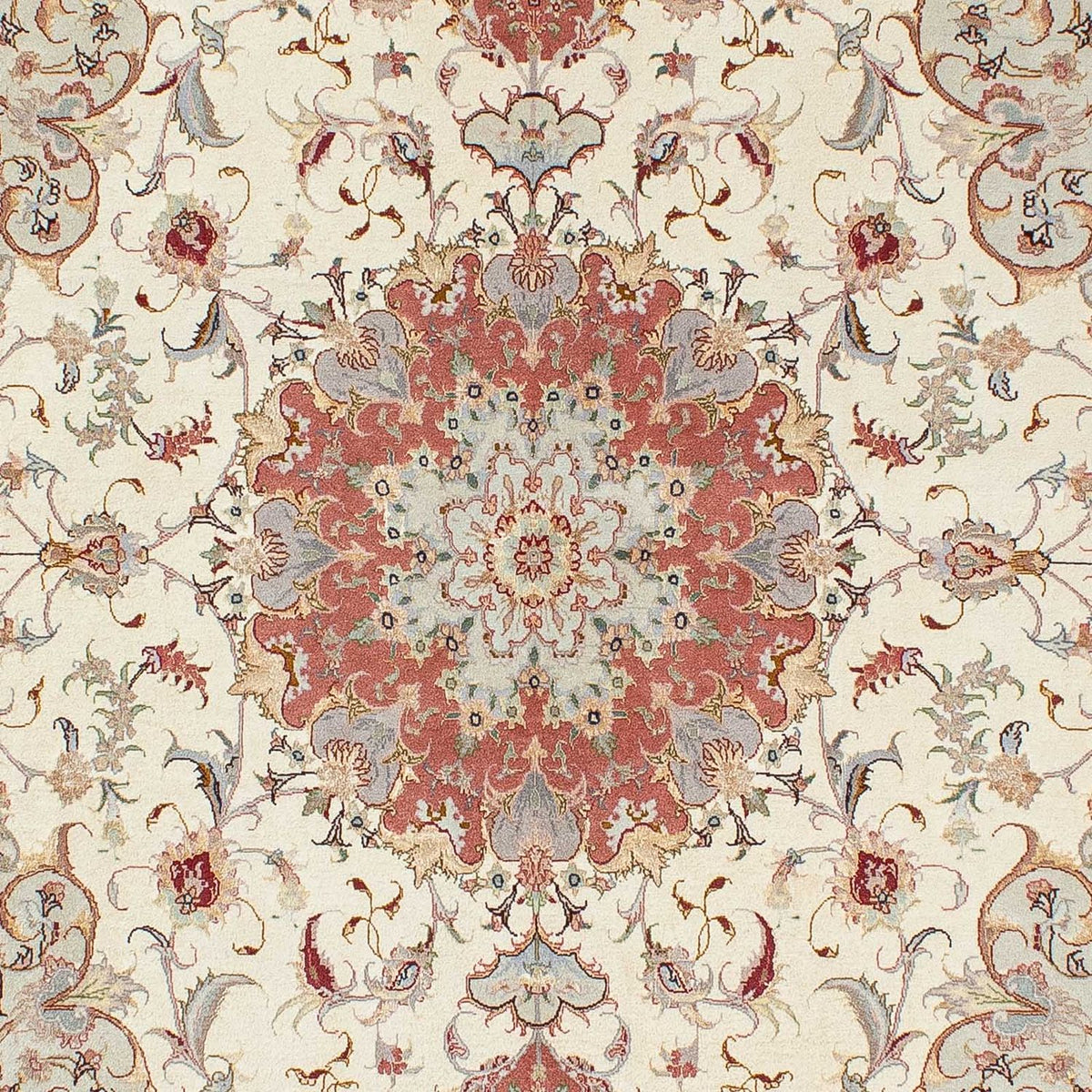 Perser Rug - Tabriz - Royal - 202 x 151 cm - beige