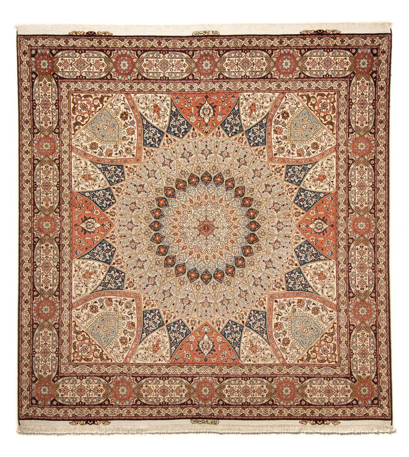 Täbriz - 50 Raj Teppich 264x253cm - Perserteppich