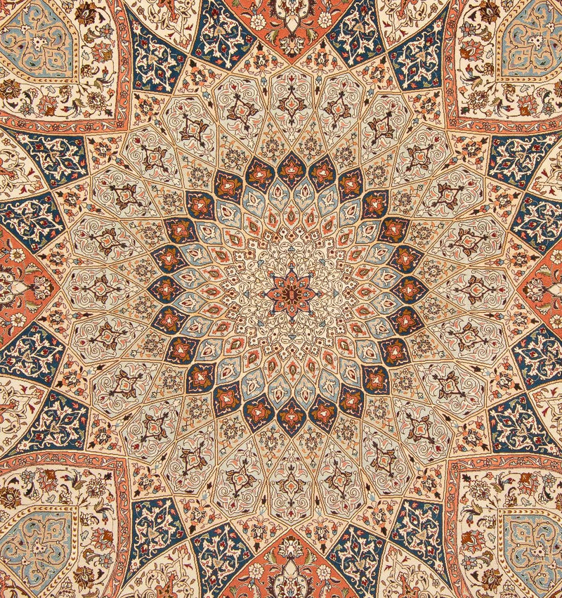 Täbriz - 50 Raj Teppich 264x253cm - Perserteppich