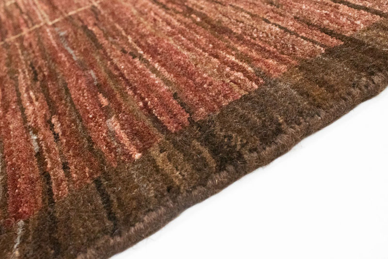 Gabbeh Rug - Loribaft Perser - 209 x 160 cm - light chocolate