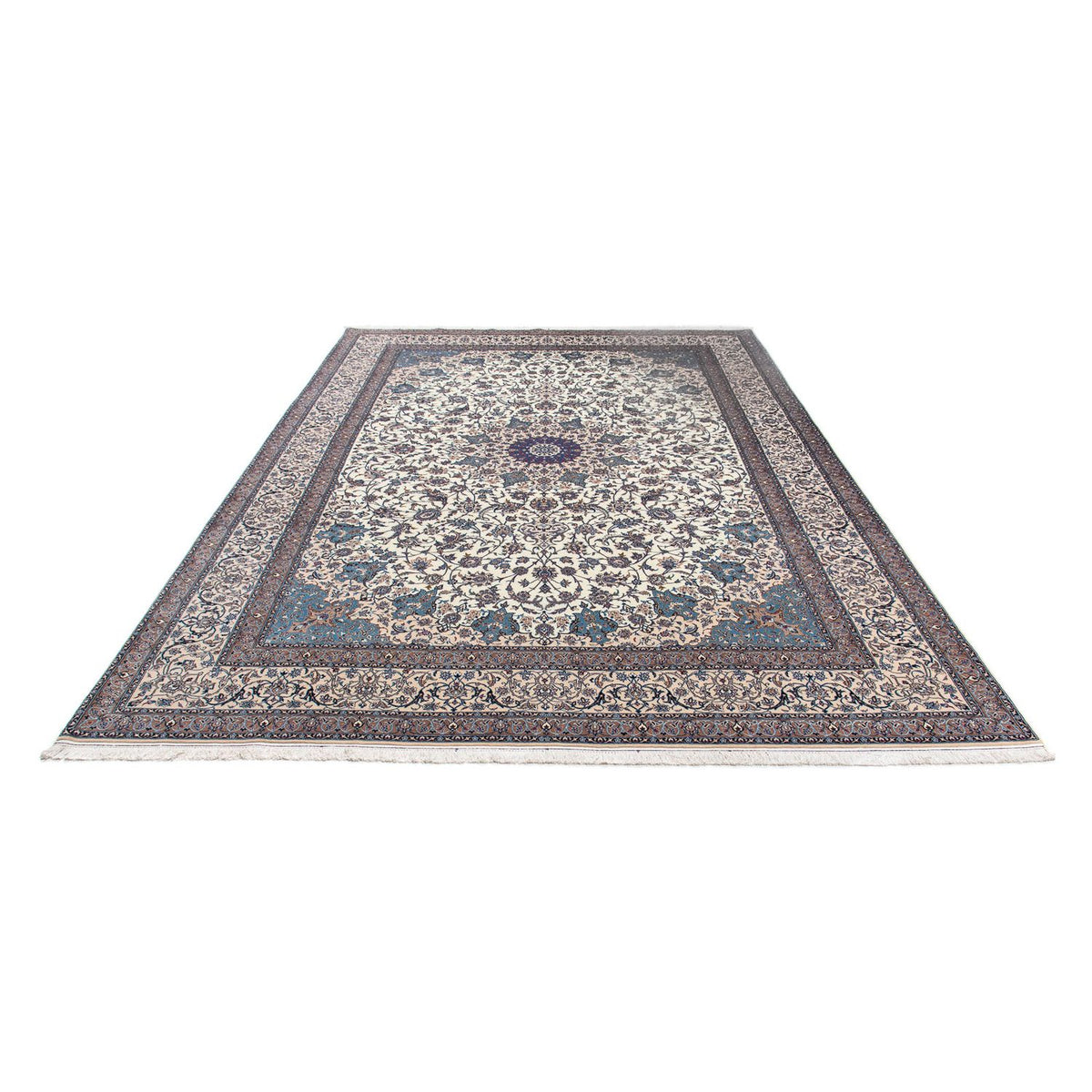 Perser Rug - Nain - Premium - 368 x 254 cm - beige