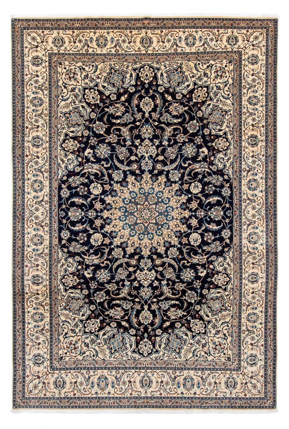 Perser Rug - Nain - Royal - 309 x 203 cm - black
