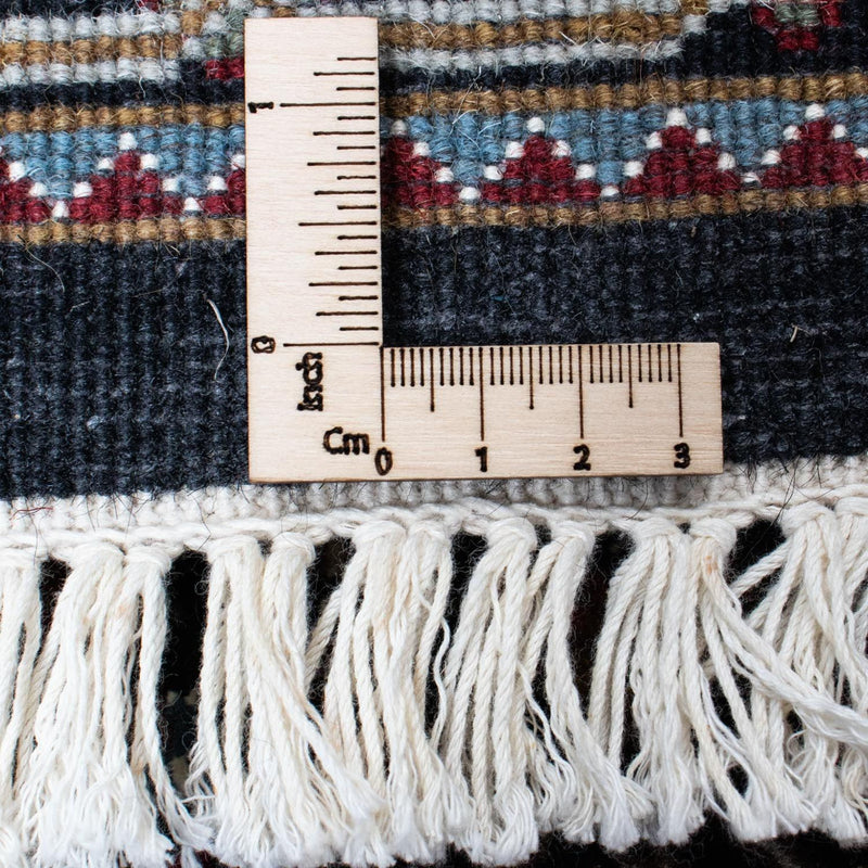 Runner Perser Rug - Tabriz - 251 x 82 cm - dark blue