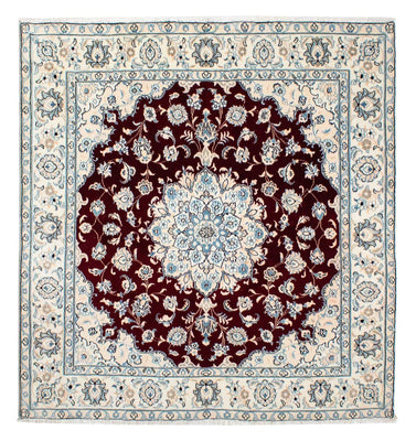 Perser Rug - Nain - Royal square  - 156 x 145 cm - dark red