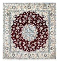 Perser Rug - Nain - Royal square  - 156 x 145 cm - dark red