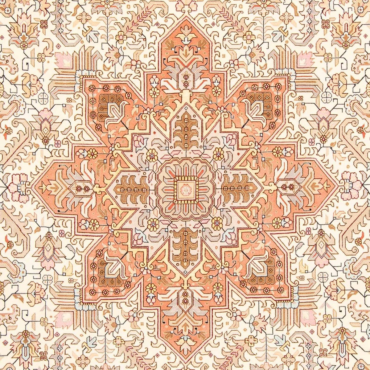 Perser Rug - Tabriz - Royal - 305 x 202 cm - beige