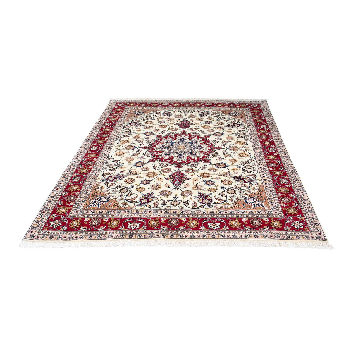 Perser Rug - Tabriz - Royal - 197 x 151 cm - beige