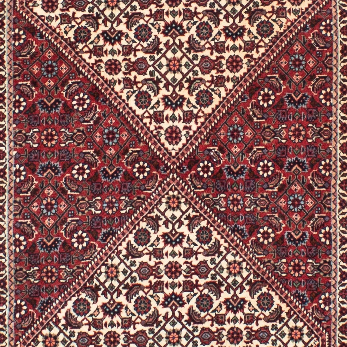 Runner Perser Rug - Bidjar - 314 x 88 cm - red