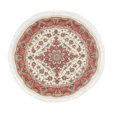 Tabriz - 50 Raj Rug 98x98cm - Persian Rugs