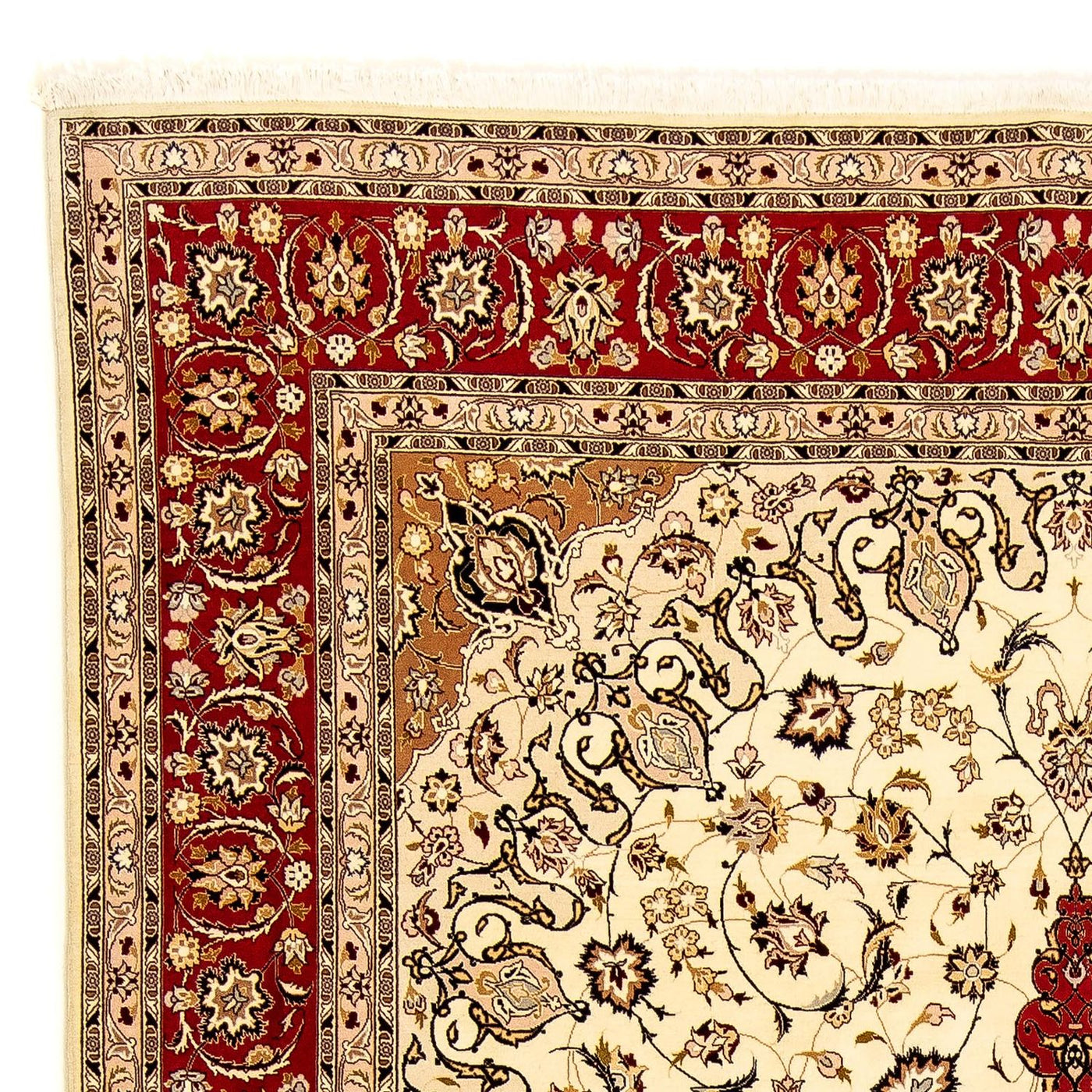 Täbriz - 50 Raj Teppich 348x254cm - Perserteppich