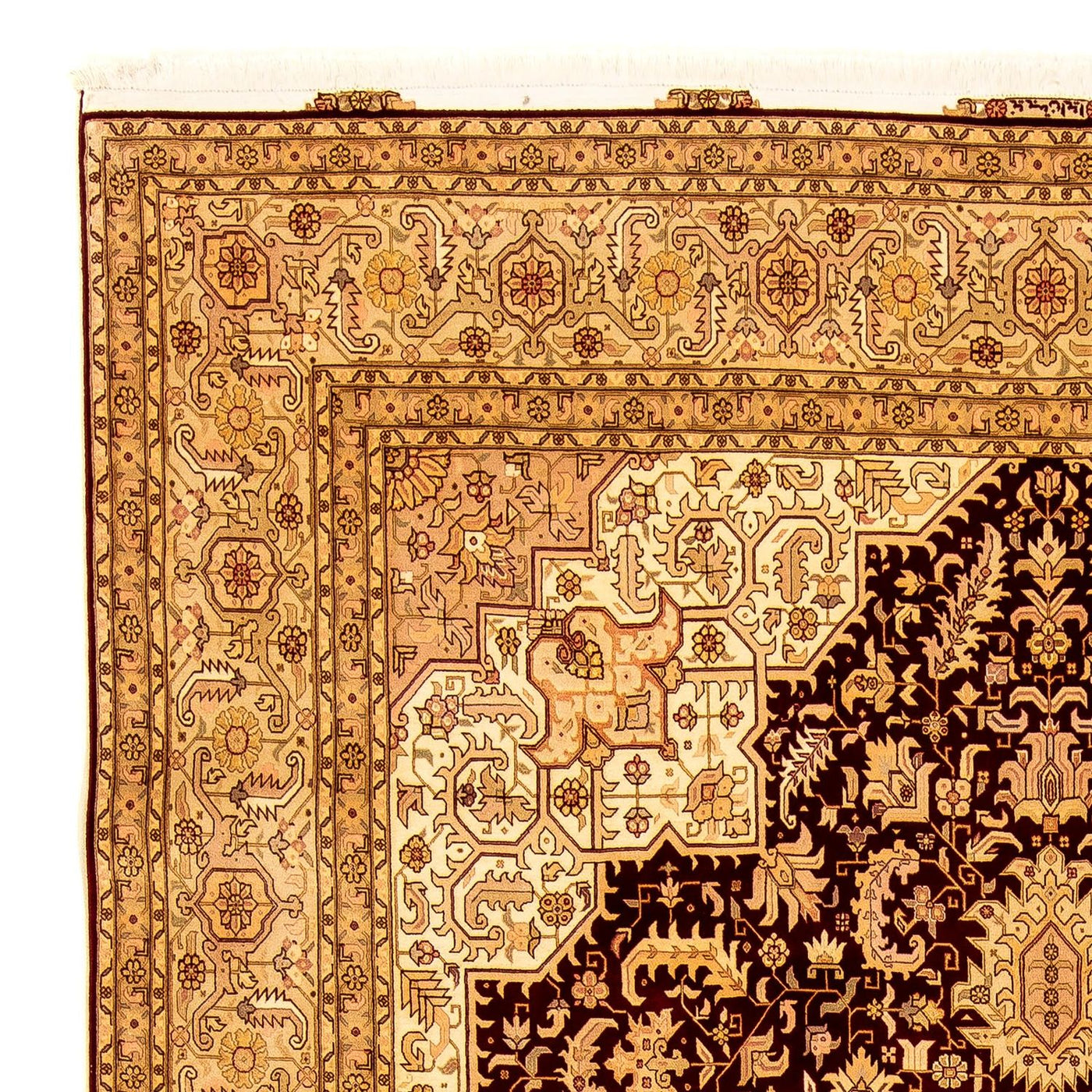 Täbriz - 50 Raj Teppich 346x245cm - Perserteppich