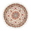 Perser Rug - Tabriz - Royal round  - 100 x 100 cm - beige