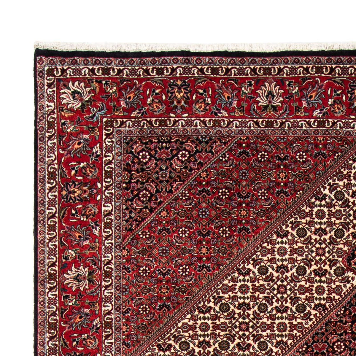 Perser Rug - Bidjar - 251 x 171 cm - dark red