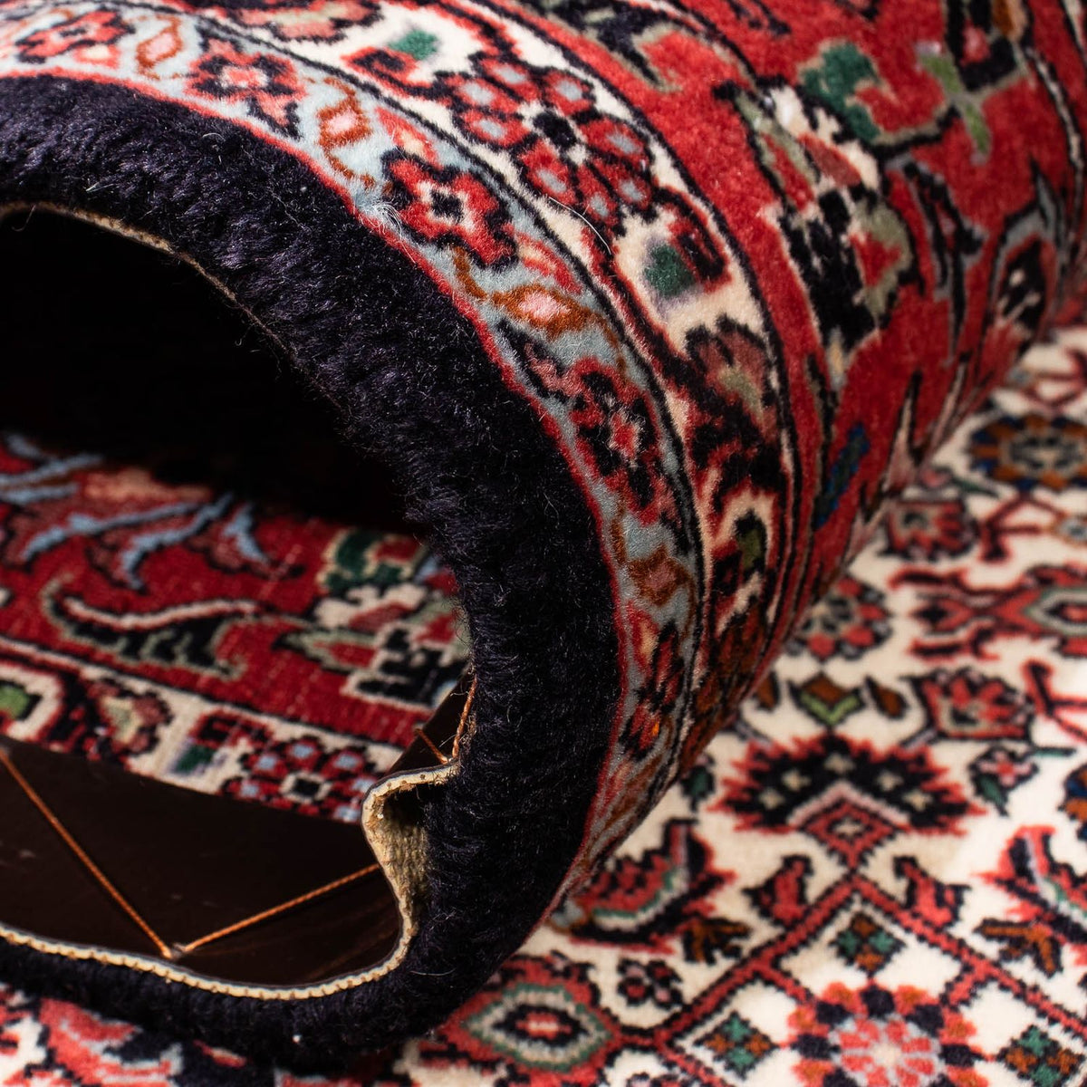 Perser Rug - Bidjar - 251 x 171 cm - dark red