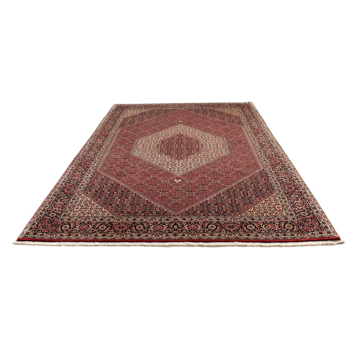 Perser Rug - Bidjar - 305 x 203 cm - dark red