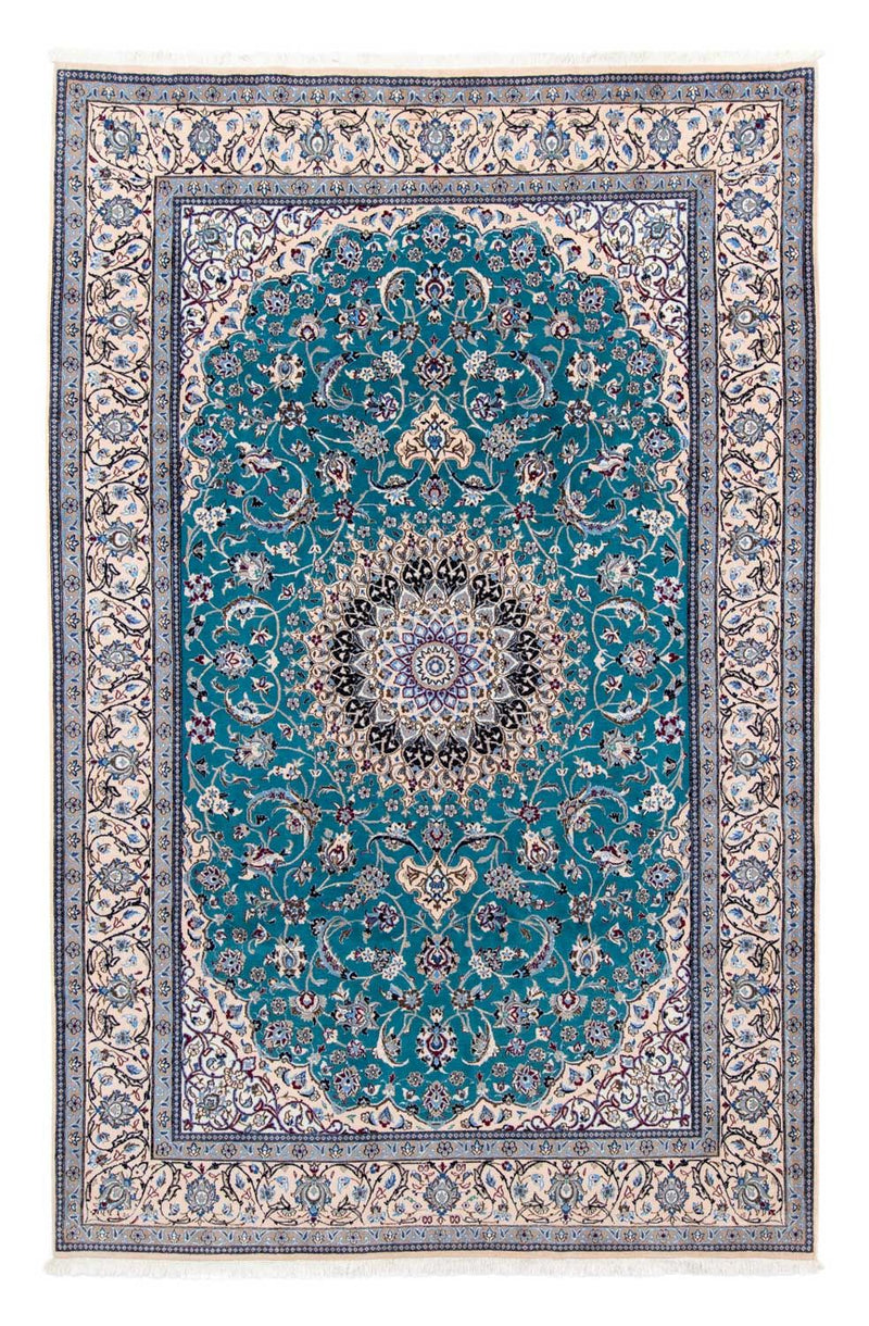 Perser Rug - Nain - Premium - 305 x 201 cm - sea blue