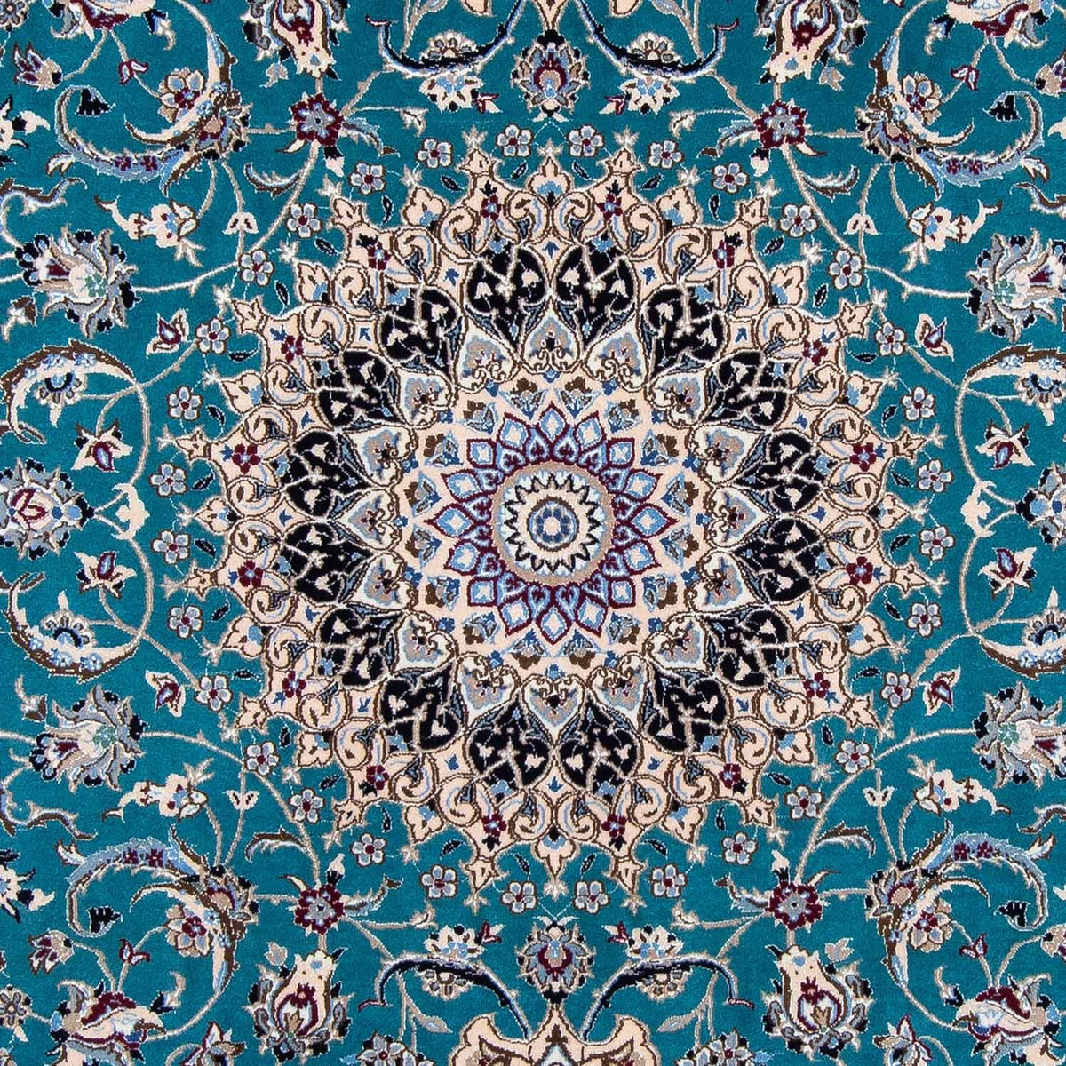 Perser Rug - Nain - Premium - 305 x 201 cm - sea blue