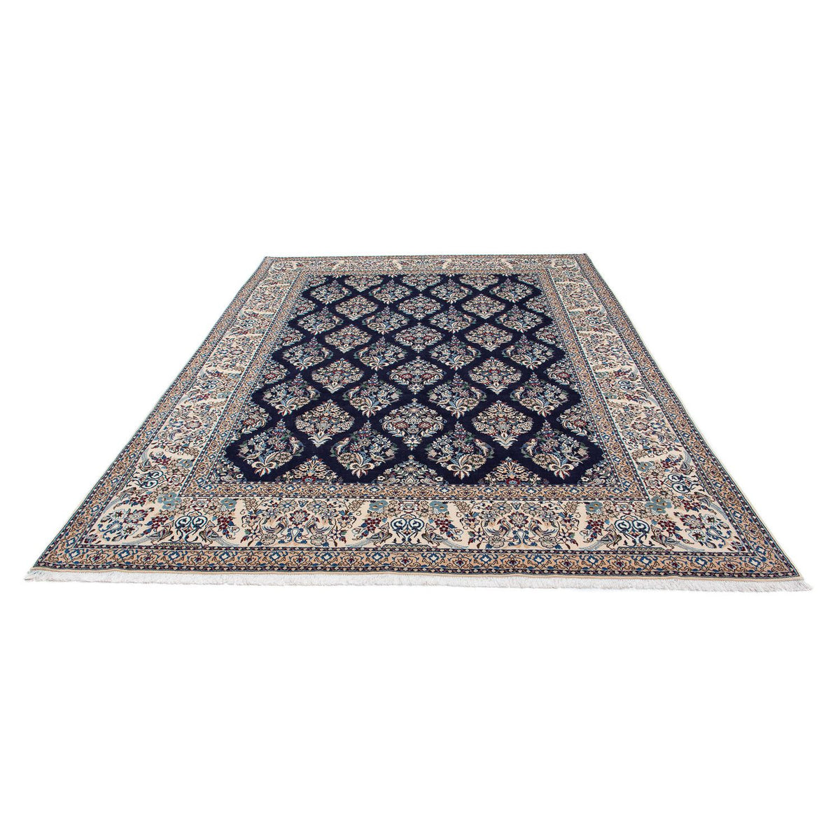 Perser Rug - Nain - Premium - 300 x 207 cm - dark blue
