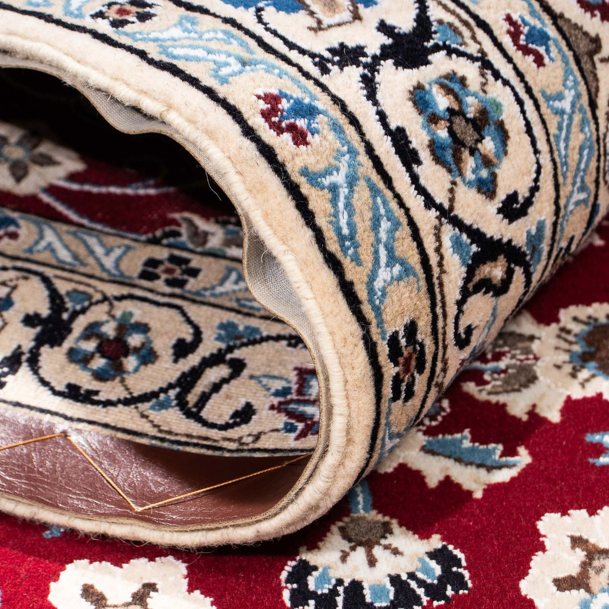 Perser Rug - Nain - Royal - 175 x 112 cm - dark red