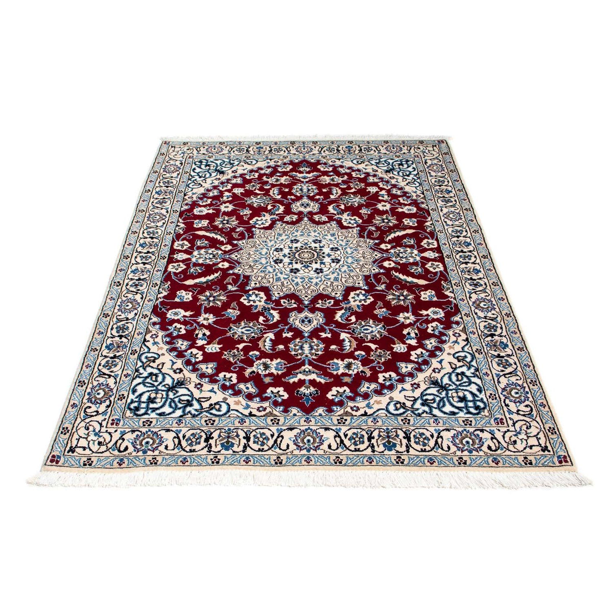 Perser Rug - Nain - Royal - 175 x 112 cm - dark red