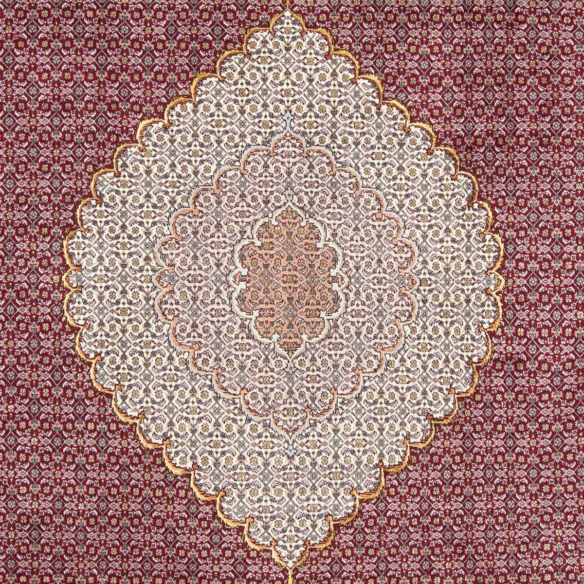 Perser Rug - Tabriz - 297 x 203 cm - dark red