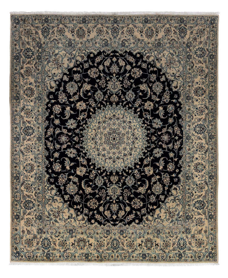 Perser Rug - Nain - Royal - 298 x 252 cm - black
