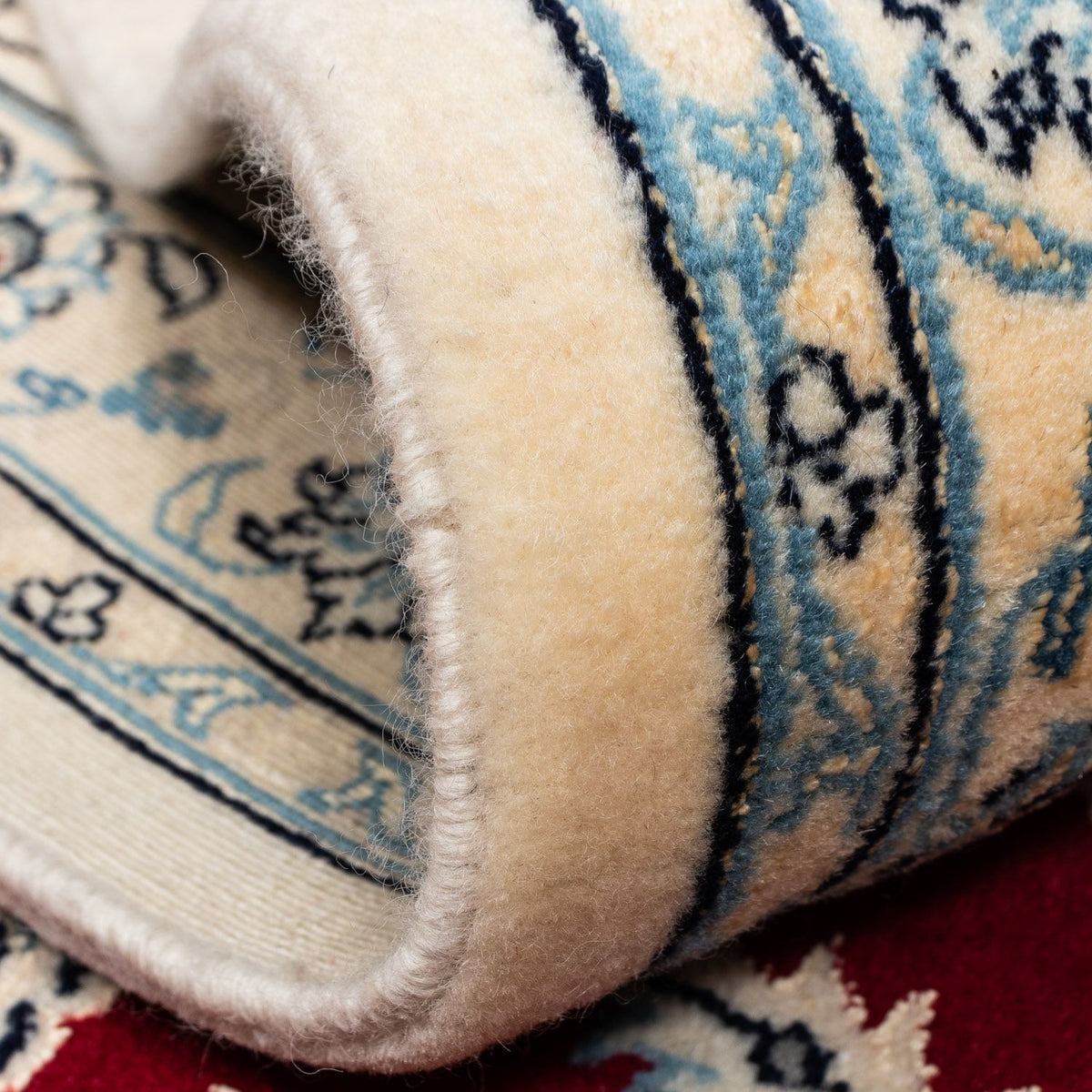 Perser Rug - Nain - Royal - 342 x 250 cm - dark red