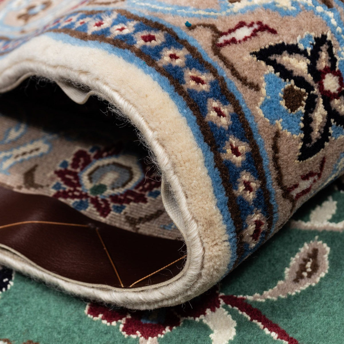 Perser Rug - Nain - Royal - 354 x 245 cm - dark green