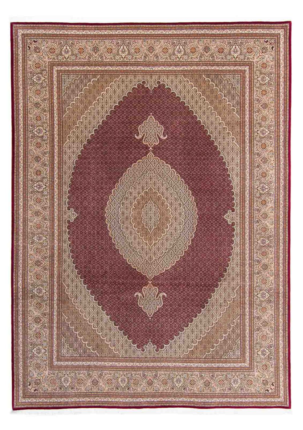 Perser Rug - Tabriz - 351 x 254 cm - dark red